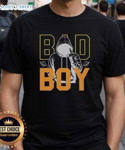 Alt Text: Premium Bad Boy Streetwear Rebel Graphic T-Shirt featuring bold design and trendy fit for urban fashion lovers.