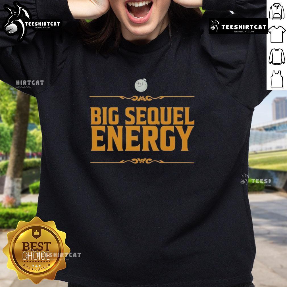 Premium Big Sequel Energy Sweatshirt Premium Big Sequel Energy Sweatshirt in vibrant colors, showcasing a modern design perfect for casual wear and comfort.