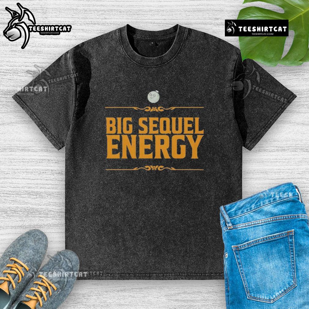 Premium Big Sequel Energy Washed T Shirt Premium Big Sequel Energy Washed T-Shirt in vibrant colors, showcasing a stylish and comfortable design for everyday wear.
