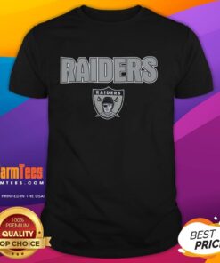 Premium Black Oakland Raiders Throwback T-Shirt featuring classic logo and vintage design for fans and collectors.
