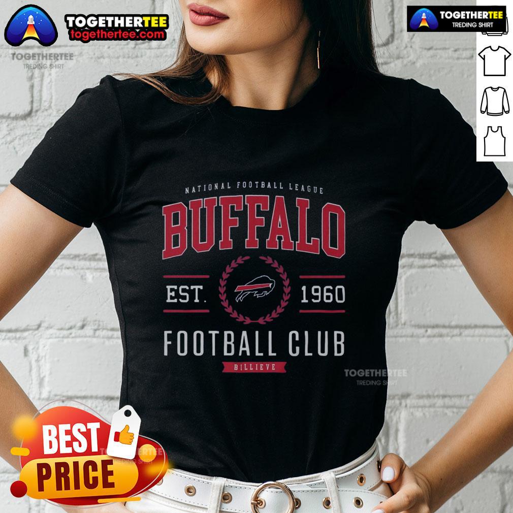 Premium Buffalo Bills Football Club Ladies Tee