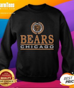 Alt Text: Premium Chicago Bears Crest Sweatshirt featuring team logo, cozy fabric, perfect for fans and chilly game days.