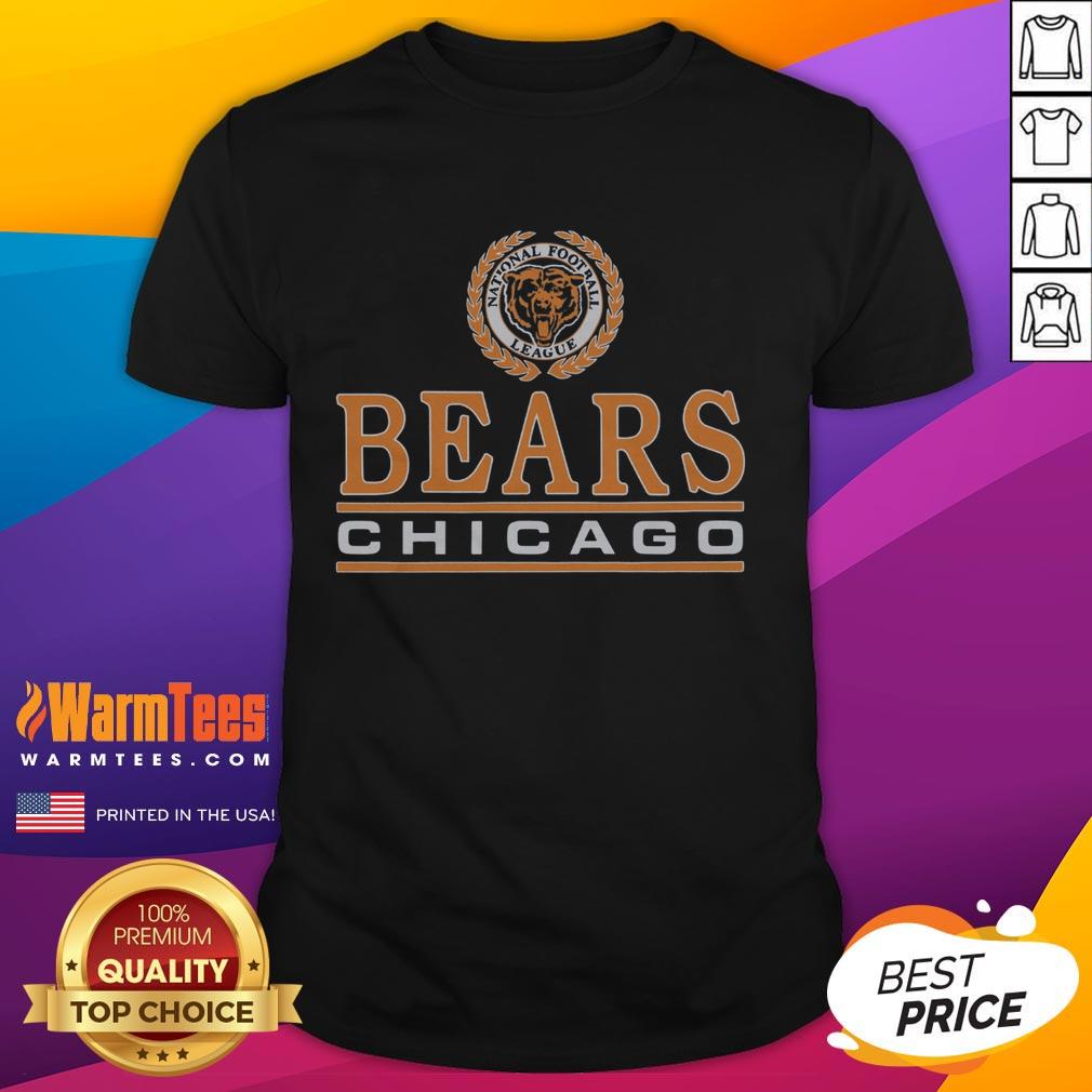 Premium Chicago Bears Crest T Shirt Premium Chicago Bears Crest T-Shirt featuring the iconic team logo in vibrant colors on soft fabric for fans.
