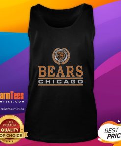 Premium Chicago Bears Crest Tank Top featuring a stylish design, perfect for fans and warm weather wear.