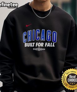 Alt Text: Premium Chicago Cubs sweatshirt designed for the Fall 2025 postseason, showcasing team colors and logo.