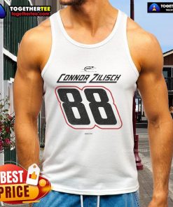 Premium Connor Zilisch 88 NASCAR Winner Tank Top featuring bold graphics and a stylish design for racing fans.