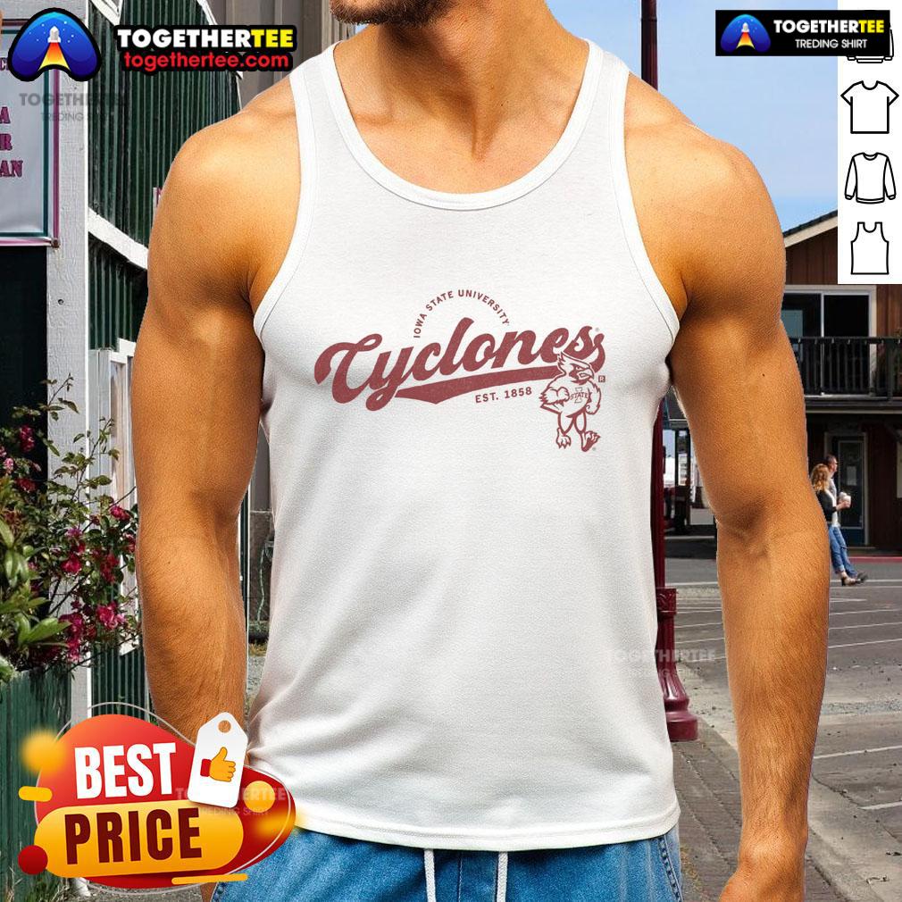 Premium Cyclones Script Logo Tank Top Premium Cyclones Script Logo Tank Top featuring a stylish design and vibrant colors, perfect for casual wear and workouts.