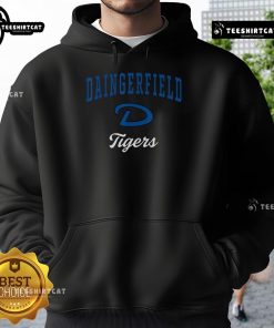 Premium Daingerfield Tigers logo hoodie featuring bold design and vibrant colors for fans and supporters.