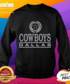 Premium Dallas Cowboys Crest Sweatshirt featuring the iconic team logo, perfect for fans and casual wear.