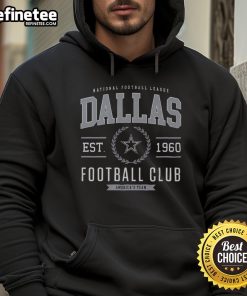 Alt Text: Premium Dallas Cowboys Football Club Hoodie featuring team logo and stylish design, perfect for fans.