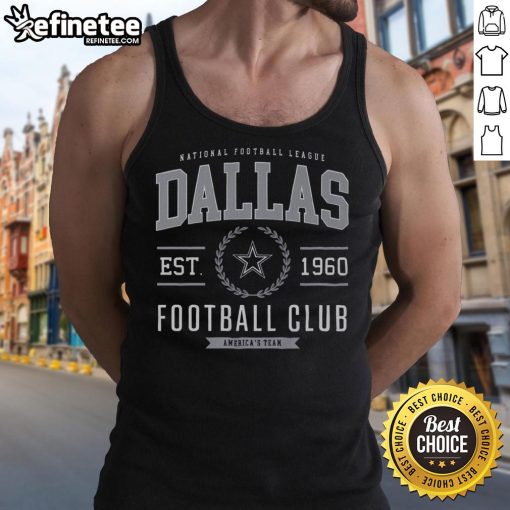 Premium Dallas Cowboys Football Club tank top featuring team logo and stylish design for fans and casual wear.