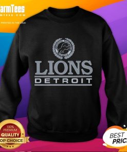 Premium Detroit Lions Crest Sweatshirt featuring the iconic team logo on a comfortable, stylish design for fans.