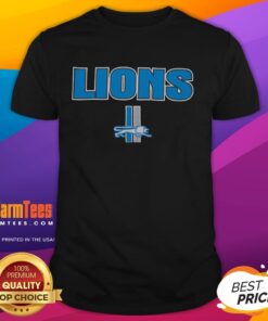 Premium Detroit Lions Throwback T-Shirt featuring vintage logo and classic design, perfect for fans and collectors.