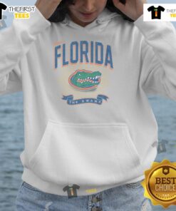 Premium Florida Gators Prime Play Hoodie in navy, featuring logo and sporty design, perfect for fans and cooler weather.
