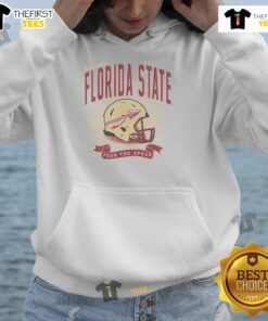 Alt Text: Premium Florida State Seminoles Prime Play Hoodie featuring team colors and logo, perfect for fans and casual wear.