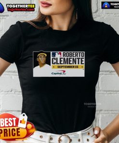 Premium Francisco Lindor 2025 Roberto Clemente Award ladies tee featuring stylish design and vibrant colors.