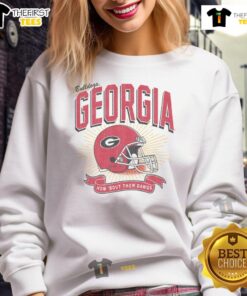 Premium Georgia Bulldogs Prime Play Sweatshirt in black, featuring team logo and stylish design for fans.