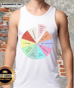 Model wearing Premium I Forget What Eight Was For tank top in casual setting, showcasing trendy graphic design and comfort.