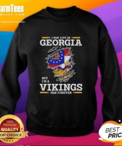 Premium sweatshirt for Minnesota Vikings fans living in Georgia, featuring bold team graphics and a cozy design.