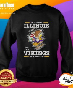 Premium sweatshirt for Minnesota Vikings fans living in Illinois, showcasing team pride and comfort.