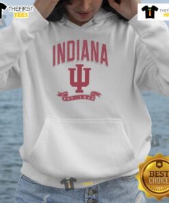 Premium Indiana Hoosiers Prime Play Hoodie in red, featuring team logo and comfortable fit for fans and athletes.