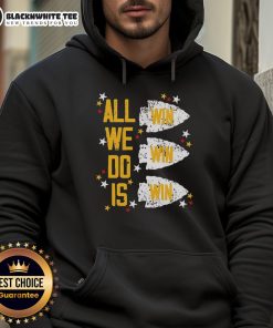 Alt Text: Premium Kansas City Chiefs All We Do Is Win Win Win hoodie in red, perfect for fans showing team spirit.
