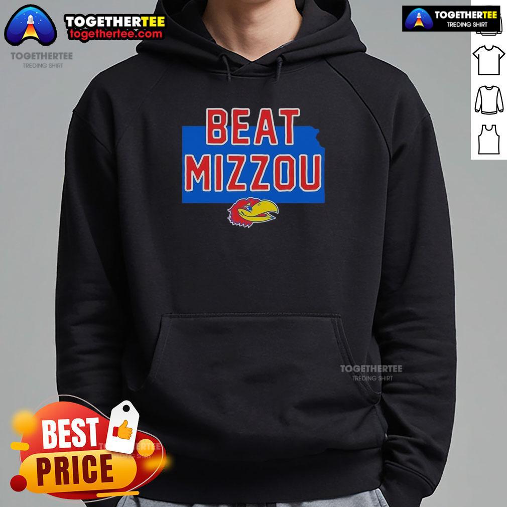 Premium Kansas Jayhawks Beat Mizzou State Hoodie Premium Kansas Jayhawks Beat Mizzou State hoodie featuring vibrant team colors and logo for fans and supporters.