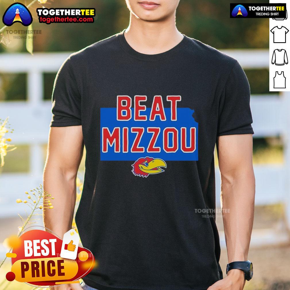 Premium Kansas Jayhawks Beat Mizzou State T Shirt Premium Kansas Jayhawks Beat Mizzou State T-Shirt featuring vibrant team colors and logo, perfect for fans and collectors.