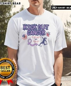 Premium Kick Out Cancer Game On September 20 T-Shirt featuring a bold design to support cancer awareness and fundraising.