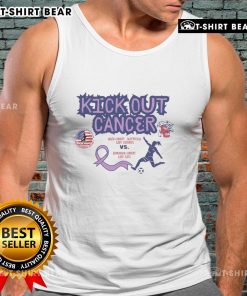 Premium Kick Out Cancer Game On September 20 tank top featuring a vibrant design and supportive message for cancer awareness.
