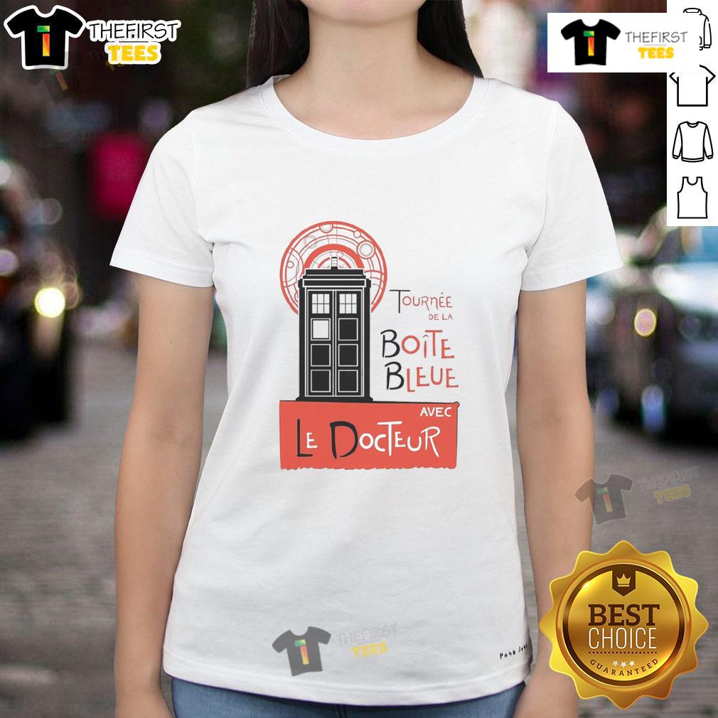 Premium La Boîte Bleue Ladies Tee Premium La Boite Bleue Ladies Tee in vibrant colors, showcasing stylish design and comfortable fit for everyday wear.