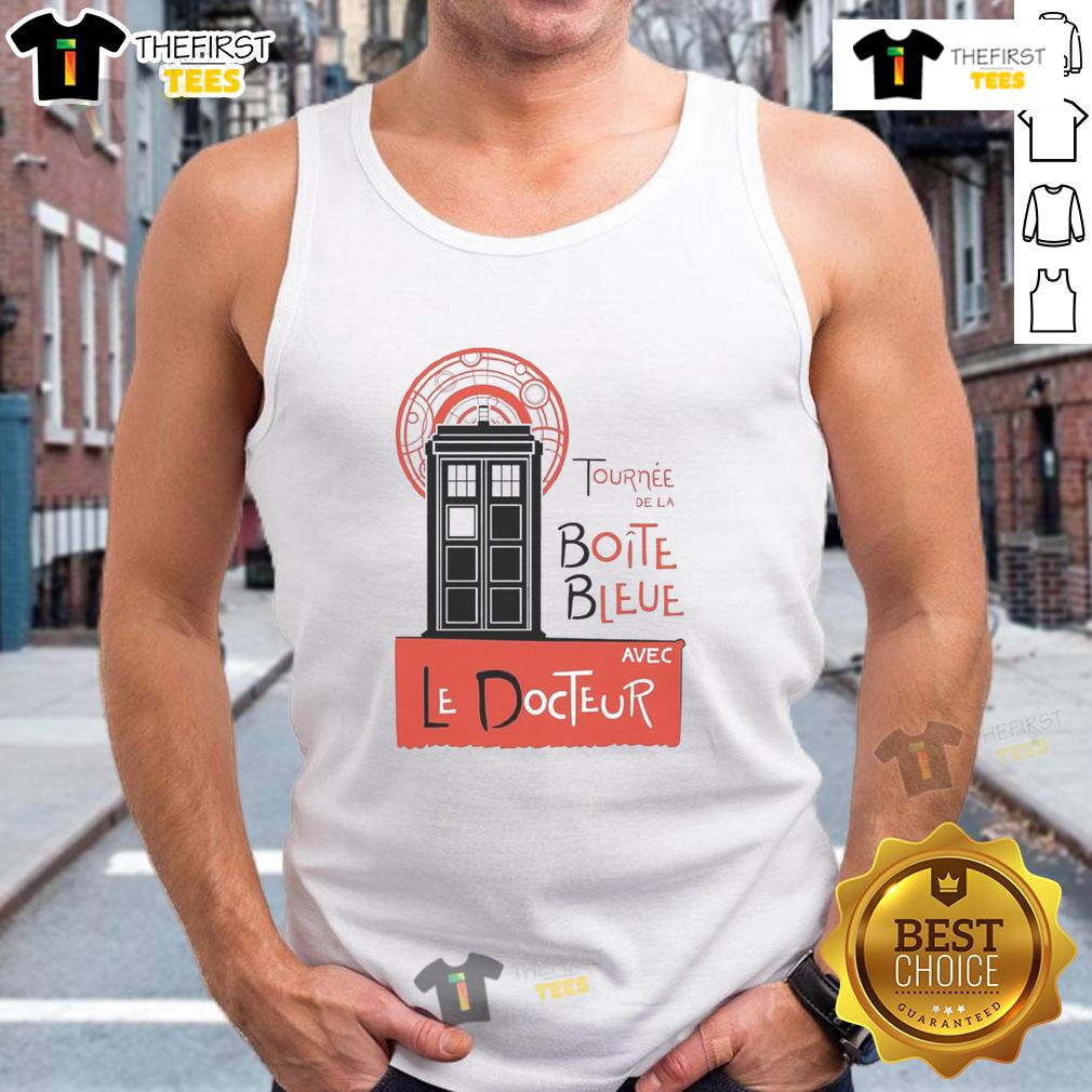 Premium La Boîte Bleue Tank Top Premium La Boite Bleue Tank Top in stylish design, perfect for casual wear and summer outings.