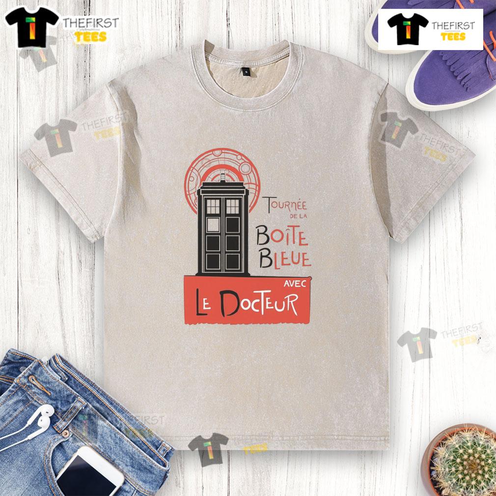 Premium La Boîte Bleue Washed T Shirt Premium La Boite Bleue washed t-shirt in soft fabric, showcasing a stylish casual design perfect for everyday wear.