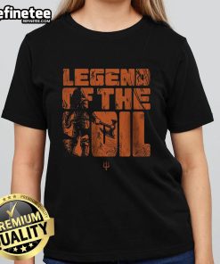 Premium Legend of the Soil Ladies Tee in vibrant colors, showcasing a stylish design for eco-conscious women.