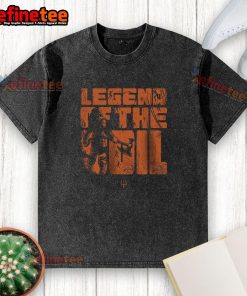 Alt Text: Premium Legend Of The Soil Washed T-Shirt in soft fabric with a vintage design, perfect for casual style.