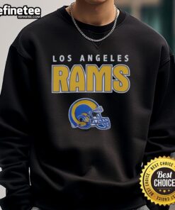 Premium Los Angeles Rams throwback sweatshirt featuring vintage logo and comfortable fit for fans and casual wear.