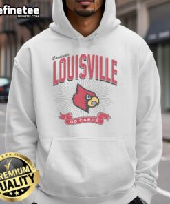 Premium Louisville Cardinals Prime Play Hoodie in red, showcasing team logo, perfect for fans and game days.