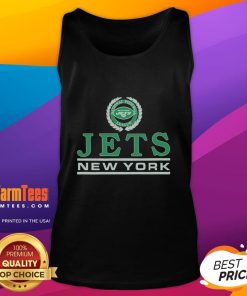 Premium New York Jets Crest Tank Top featuring the team logo, perfect for game day and casual wear.
