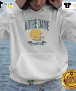 Premium Notre Dame Fighting Irish Prime Play Hoodie featuring vibrant team colors and logo, perfect for fans.