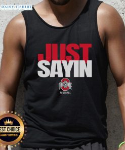 Premium Ohio State Buckeyes Football tank top featuring Julian Sayin design, perfect for fans and game day wear.