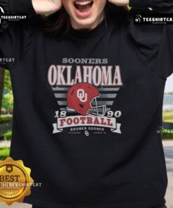 Premium Oklahoma Sooners Stripe Splash Sweatshirt in vibrant colors, perfect for showing team spirit and style.
