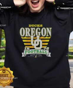 Premium Oregon Ducks Stripe Splash Sweatshirt in vibrant colors, perfect for fans showcasing team spirit and style.