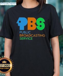 Premium Original Protect PBS Public Broadcasting Service Colors Ladies Tee featuring vibrant graphics and soft fabric.