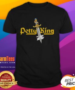 Premium Petty King Knife Logo T-Shirt featuring a stylish design and high-quality fabric for cooking enthusiasts.