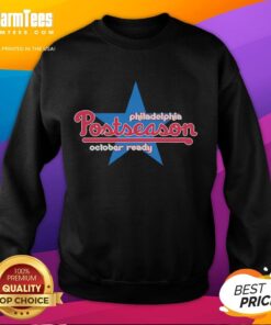 Premium Philadelphia postseason sweatshirt, perfect for October games, featuring team colors and logo for ultimate fan style.
