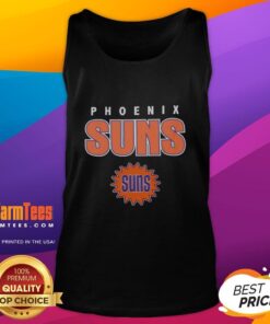 Premium Phoenix Suns Throwback Tank Top featuring vintage logo and vibrant colors for ultimate fan style.