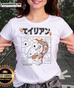 Premium Pikmin alien anatomy tee featuring classical Japanese art design for ladies, perfect for fans and collectors.