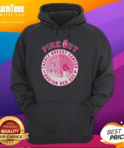 Premium Pink Out Tackles Breast Cancer Boston Red Sox Hoodie, featuring a stylish design for fans supporting a great cause.