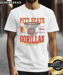 Premium Pittsburg State Gorillas Game Time T-Shirt featuring vibrant colors and logo, perfect for fans and game day wear.