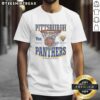 Alt Text: Premium Pittsburgh Panthers Game Time T-Shirt featuring the team's logo, perfect for game day and showing team spirit.